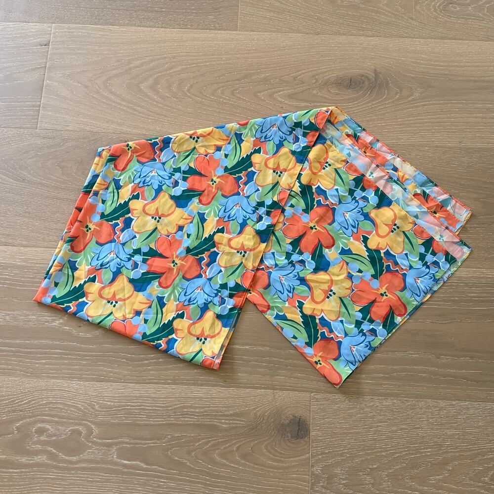 Bydee Sarong Beach Wrap Cover Up One Size Blue Orange Green
